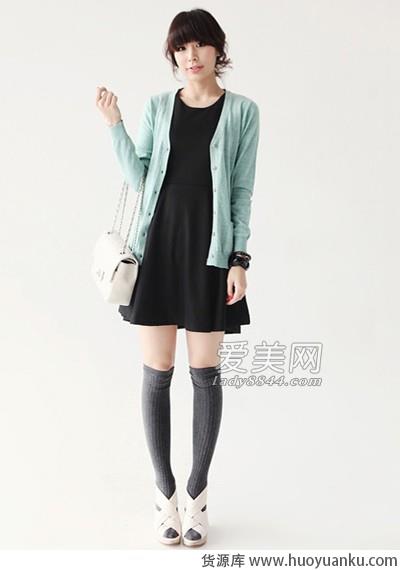 经典小黑裙永不退潮流-第10张图片-货源库 经典小黑裙永不退潮流-第10张图片-货源库