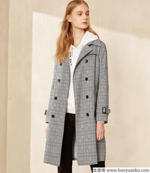 走在秋冬的路上，别忘了怀旧质感格纹装-第10张图片-货源库