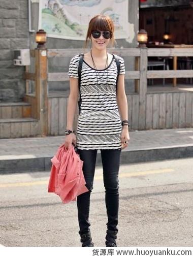 长衫+仔裤打造酷女新时尚-第3张图片-货源库 长衫+仔裤打造酷女新时尚-第3张图片-货源库