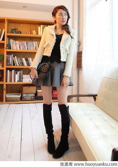 毛呢半身裙优雅的温存-第12张图片-货源库 毛呢半身裙优雅的温存-第12张图片-货源库