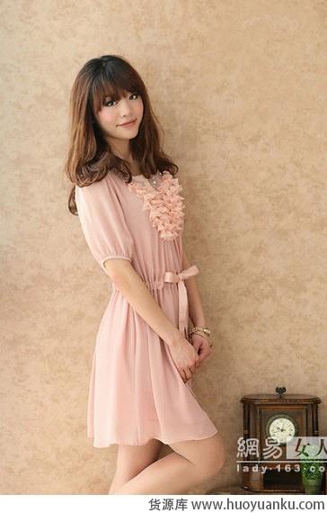 轻柔可人雪纺装-第3张图片-货源库