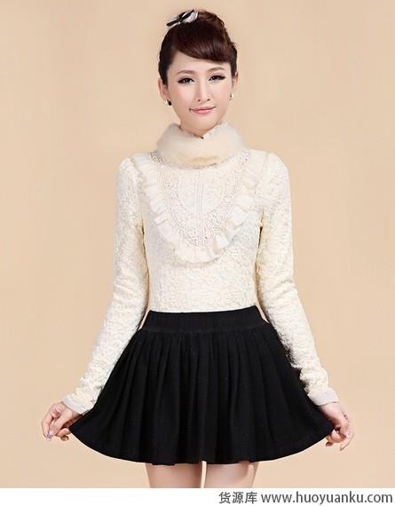 加厚蕾丝衫温度与风度兼具-第2张图片-货源库 加厚蕾丝衫温度与风度兼具-第2张图片-货源库