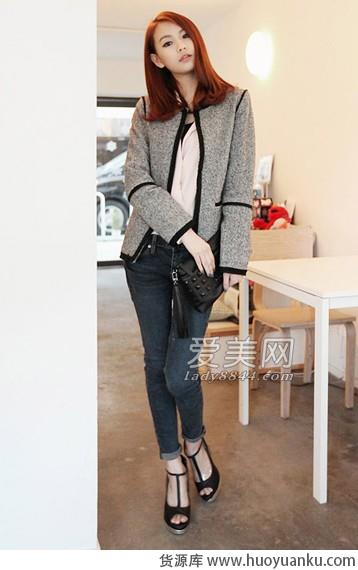 简单西装外套穿出知性风-第5张图片-货源库 简单西装外套穿出知性风-第5张图片-货源库