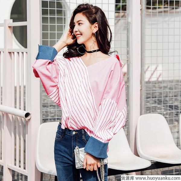春风吹花儿醉，甜美淑女风衬衫迷了谁-第11张图片-货源库