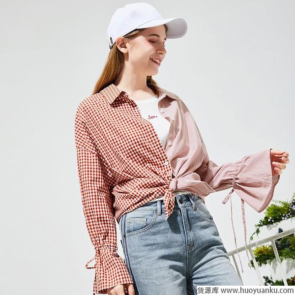 春风吹花儿醉，甜美淑女风衬衫迷了谁-第12张图片-货源库