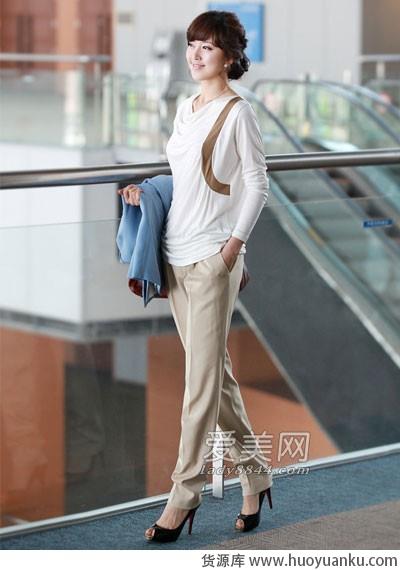 气质西裤诠释OL时尚韵味-第2张图片-货源库 气质西裤诠释OL时尚韵味-第2张图片-货源库
