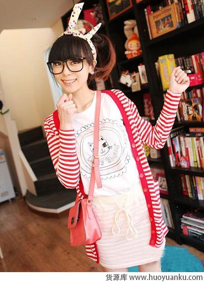 青春无敌清爽YY简单搭-第1张图片-货源库 青春无敌清爽YY简单搭-第1张图片-货源库