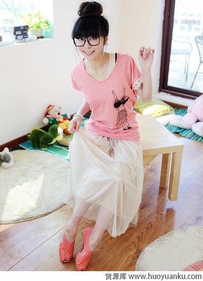 青春无敌清爽YY简单搭-第3张图片-货源库 青春无敌清爽YY简单搭-第3张图片-货源库