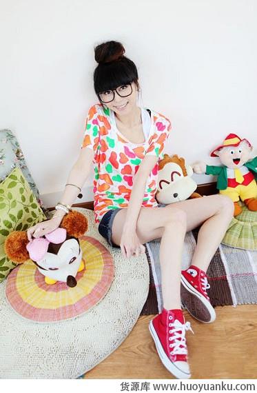 青春无敌清爽YY简单搭-第6张图片-货源库 青春无敌清爽YY简单搭-第6张图片-货源库