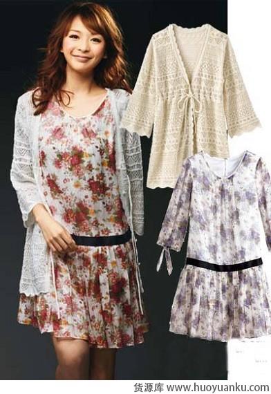 如何混搭碎花连衣裙-第1张图片-货源库