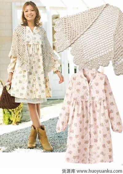 如何混搭碎花连衣裙-第6张图片-货源库