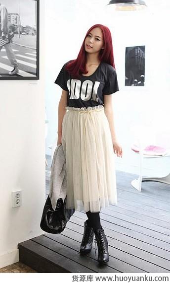 轻盈纱裙美翻天(二)-第5张图片-货源库 轻盈纱裙美翻天(二)-第5张图片-货源库