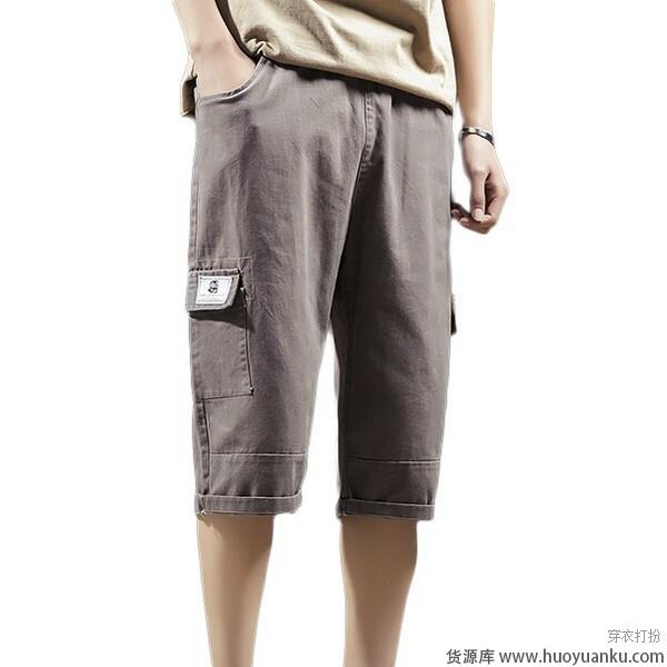 宽松七分裤刚柔并济不失男子力-第2张图片-货源库