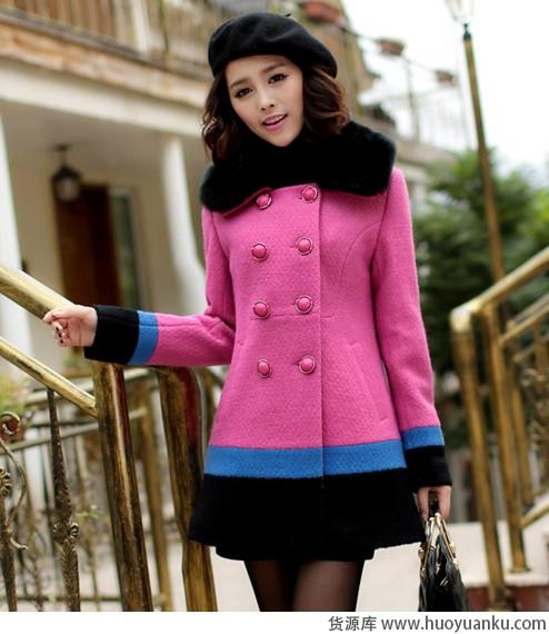 双排扣时尚不冷场-第1张图片-货源库