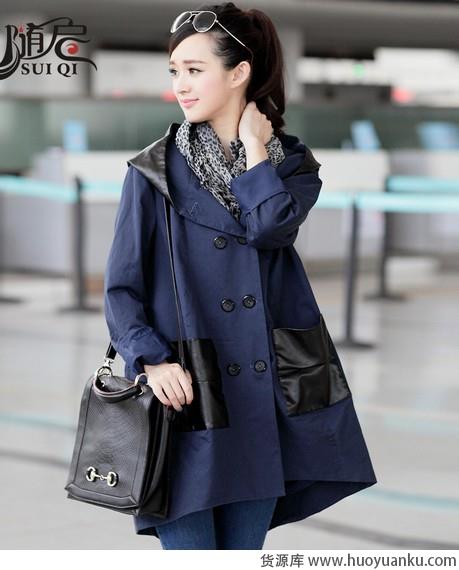 双排扣时尚不冷场-第8张图片-货源库