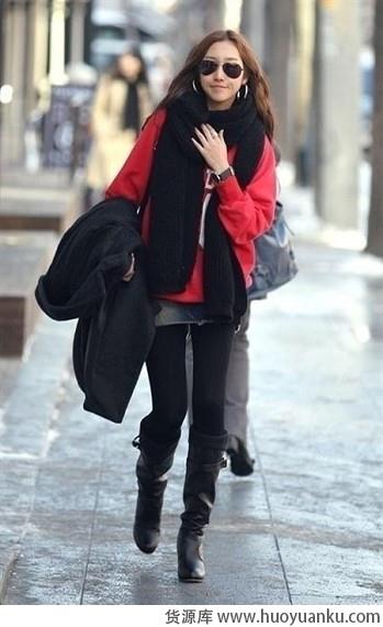 早春最IN围巾搭配-第1张图片-货源库