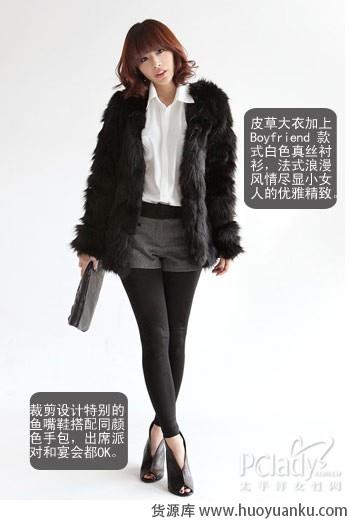 短裤也抗冻！冬日美腿诱惑-第2张图片-货源库