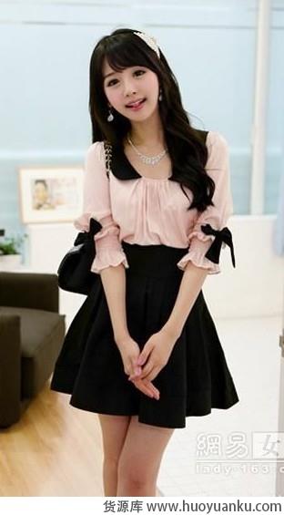 飘逸浪漫雪纺衫-第3张图片-货源库