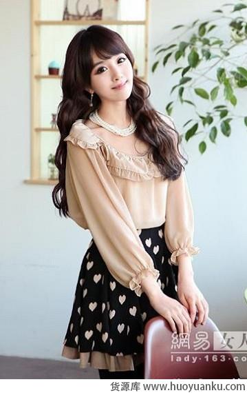 飘逸浪漫雪纺衫-第5张图片-货源库