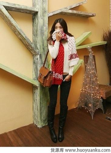 教你玩转围巾秀甜美-第2张图片-货源库