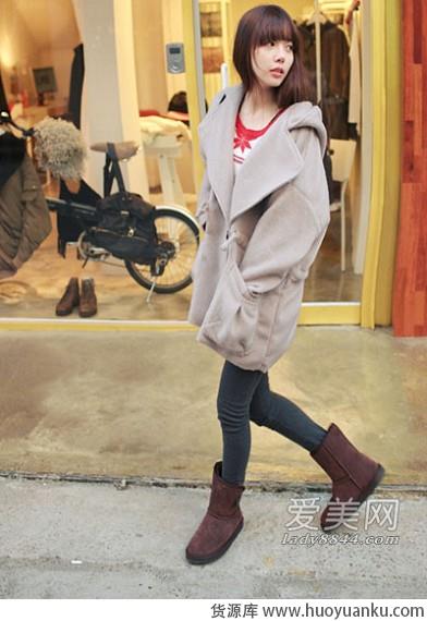 冬季雪地靴搭配示范-第1张图片-货源库 冬季雪地靴搭配示范-第1张图片-货源库