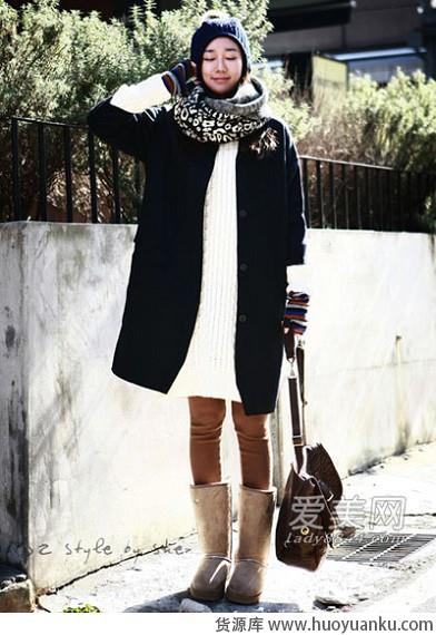 冬季雪地靴搭配示范-第4张图片-货源库 冬季雪地靴搭配示范-第4张图片-货源库