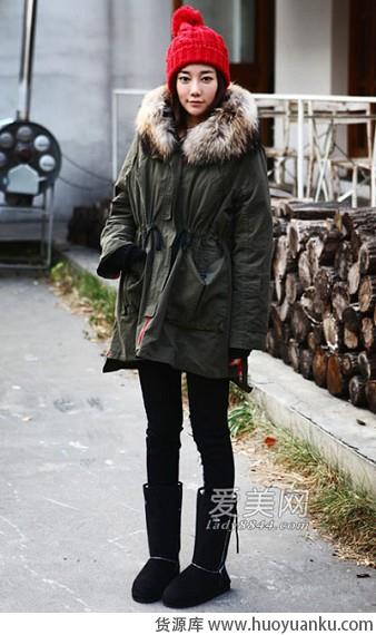 冬季雪地靴搭配示范-第5张图片-货源库 冬季雪地靴搭配示范-第5张图片-货源库