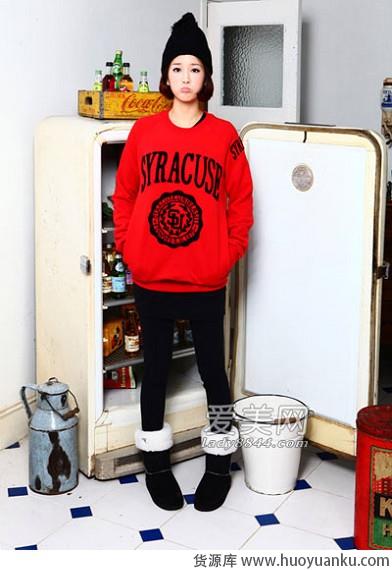 冬季雪地靴搭配示范-第7张图片-货源库 冬季雪地靴搭配示范-第7张图片-货源库