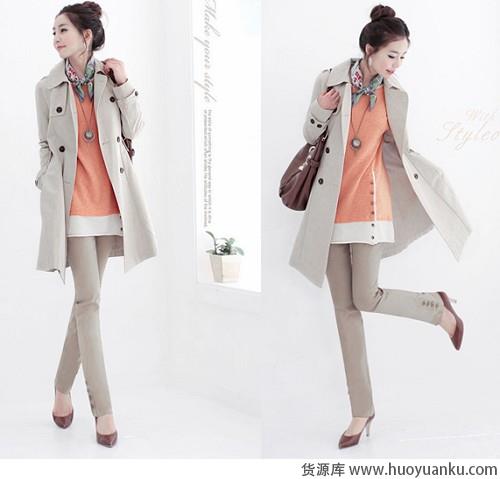 风格铅笔裤穿出冬日纤腿-第1张图片-货源库