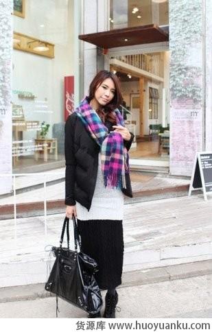 教你玩转围巾秀甜美（二）-第3张图片-货源库