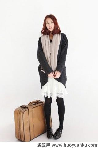 教你玩转围巾秀甜美（二）-第6张图片-货源库