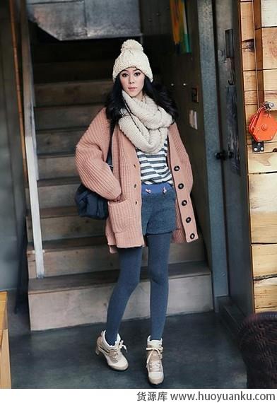 简单舒适宽松大毛衣-第3张图片-货源库