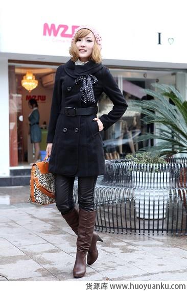 轻熟女冬日经典款大衣-第5张图片-货源库