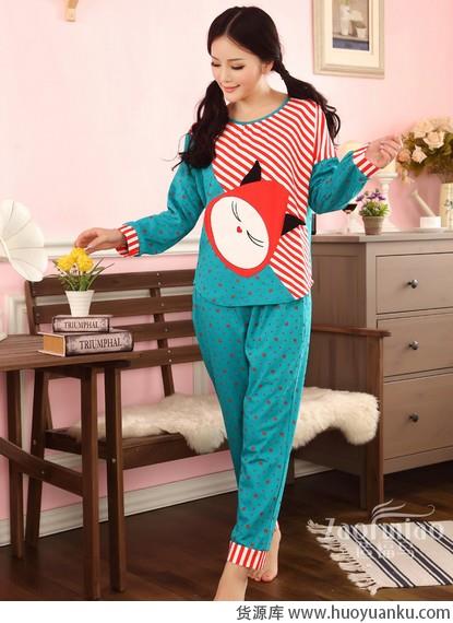 穿纯棉睡衣，做最美御宅女-第5张图片-货源库