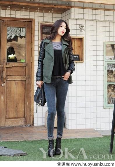 长短都抢眼新款韩式外套-第2张图片-货源库 长短都抢眼新款韩式外套-第2张图片-货源库