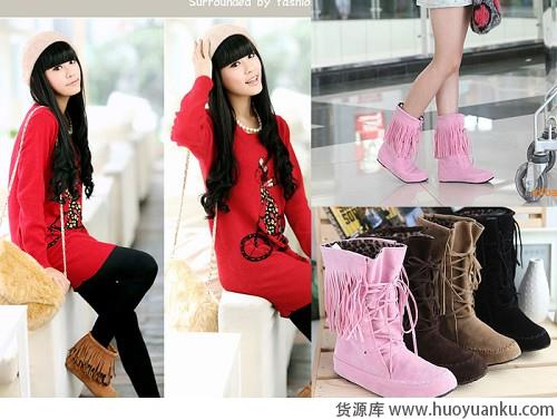 冬季靴子的时尚搭配-第3张图片-货源库