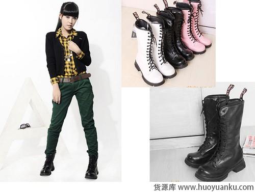 冬季靴子的时尚搭配-第5张图片-货源库