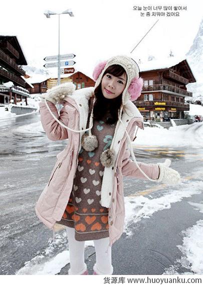 甜美冬装让你化身小公主-第3张图片-货源库