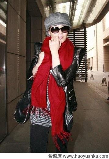 红色调搭配绚丽整个冬日-第5张图片-货源库