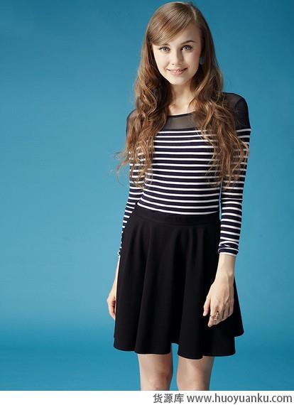 秋意畅快冬日暖之妙用打底衫-第1张图片-货源库