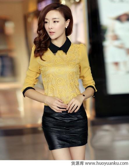 秋意畅快冬日暖之妙用打底衫-第4张图片-货源库