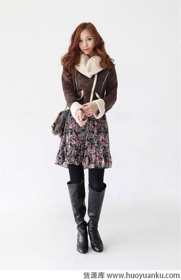 翻毛领外套让你潮到爆-第5张图片-货源库