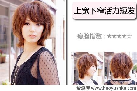 冬季最佳瘦脸发型蓬松感短发-第4张图片-货源库