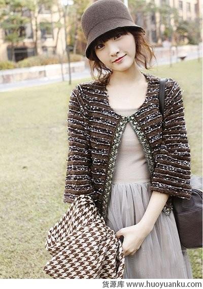 香奈儿格调开襟外套-第3张图片-货源库
