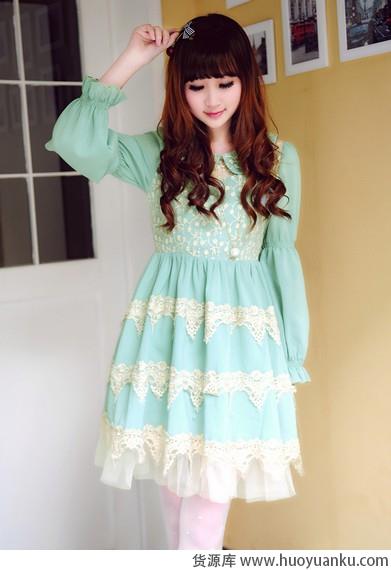 日系美衣,小个女生的可爱穿搭术-第5张图片-货源库 日系美衣,小个女生的可爱穿搭术-第5张图片-货源库