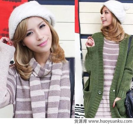 实用!发型和帽子围巾的搭配-第5张图片-货源库 实用!发型和帽子围巾的搭配-第5张图片-货源库