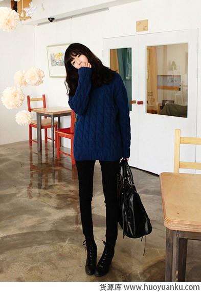 好看实用圆领打底毛衣-第2张图片-货源库 好看实用圆领打底毛衣-第2张图片-货源库