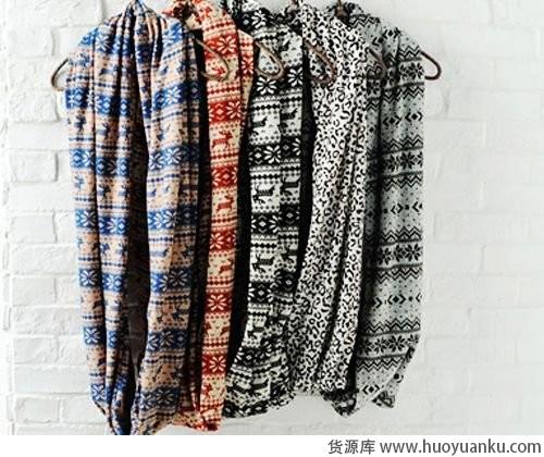 浓浓校园风的围巾搭配-第12张图片-货源库 浓浓校园风的围巾搭配-第12张图片-货源库