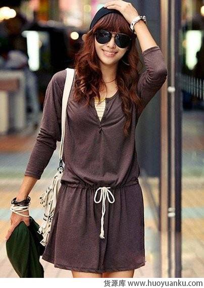 瘦身效果超好的收腰连衣裙-第3张图片-货源库 瘦身效果超好的收腰连衣裙-第3张图片-货源库