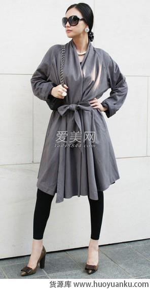 熟女必备长款大衣-第8张图片-货源库